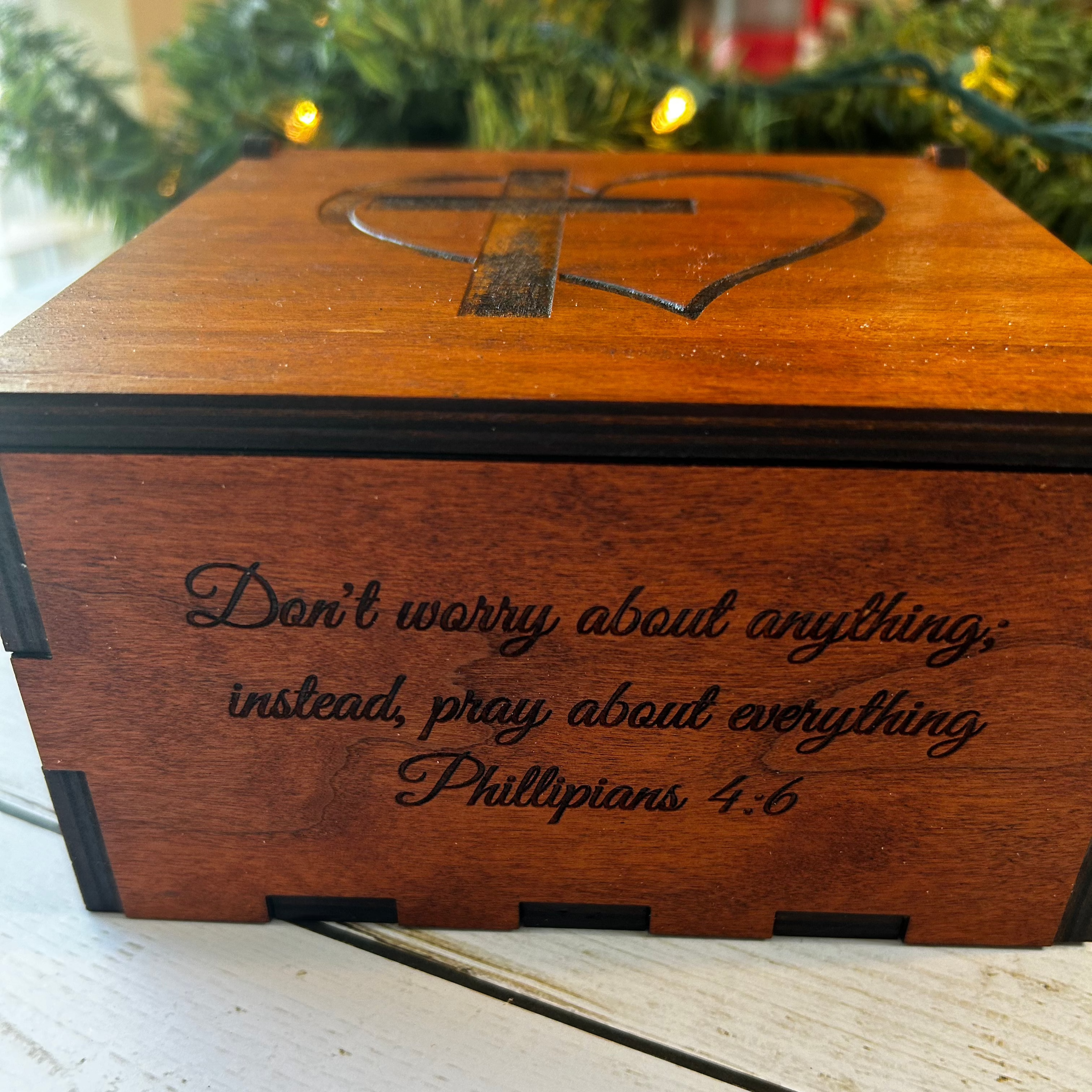 Christian Keepsake Box